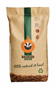 BADGER Pellets - Palette de 65 sacs de 15 kg (975 kg)