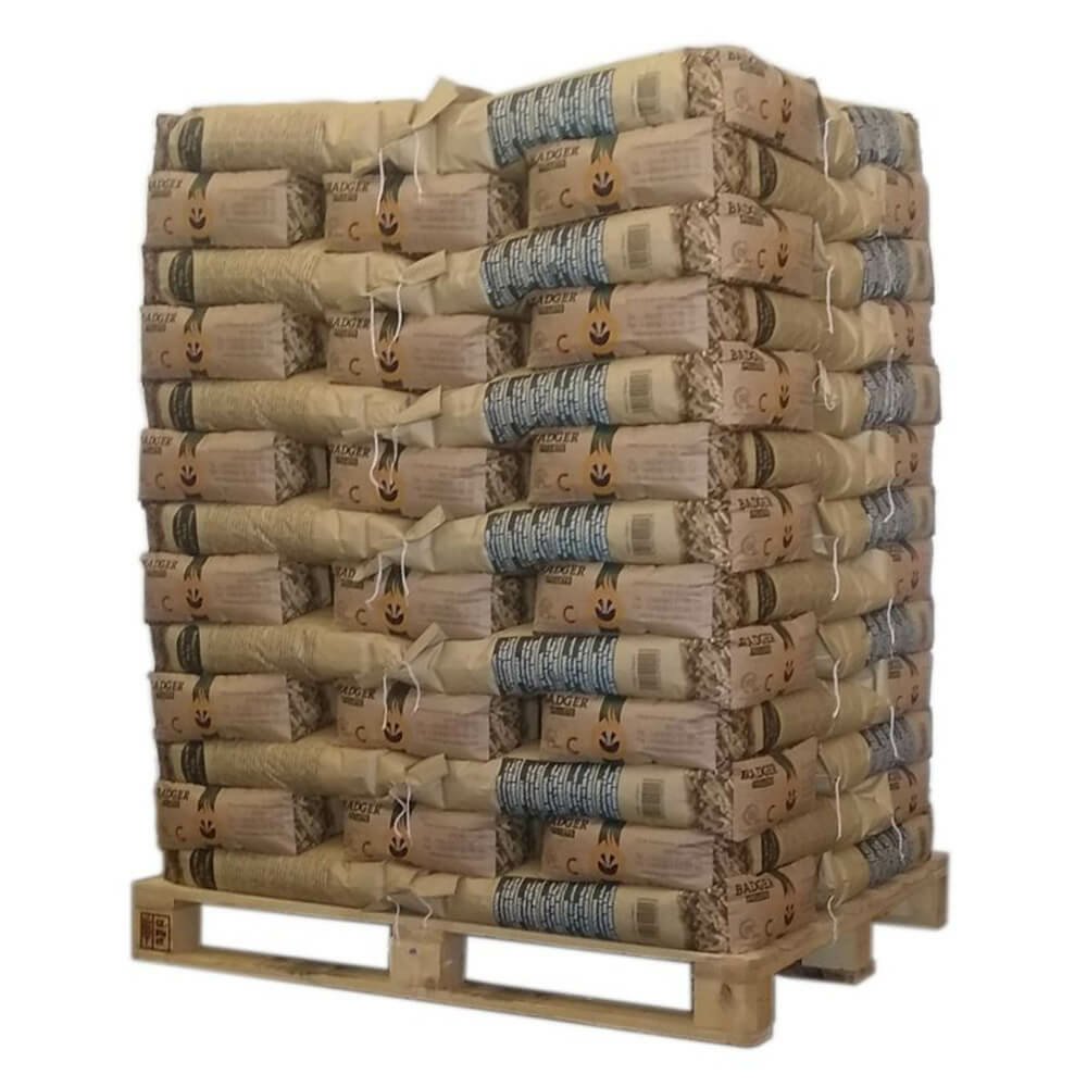 Badger Pellet – Palette de 65 sacs de 15 kg