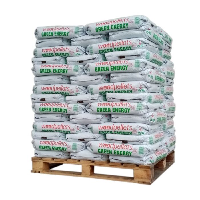 Granule Green Energy – Palette De 70 Sacs De 15 Kg