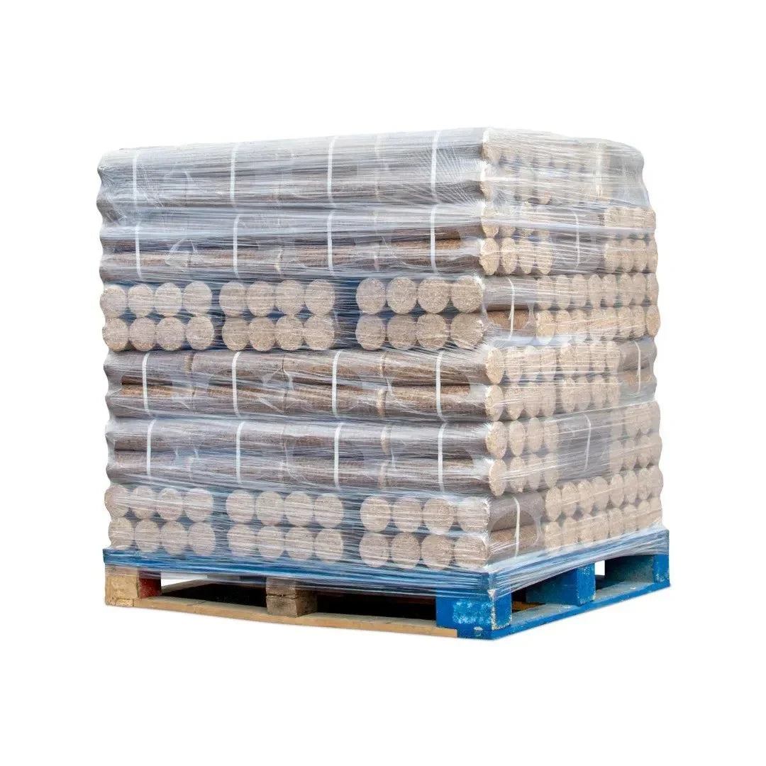 Bûches compressées de jour pour poêle à bois cheminée – 1000 Kg