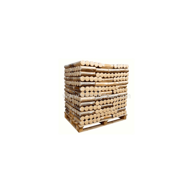Bûches compressées 100% feuillus - Palette de 1040kg – Image 2