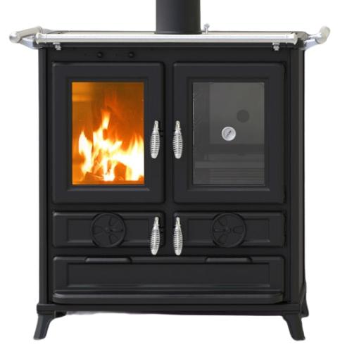 Cuisinière à bois en fonte THERMOROSSI Klaretta Evo 8,2 kW – cuisson et chauffage – Image 3