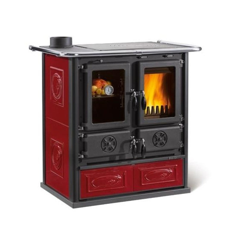 Cuisinière à bois LA NORDICA Rosetta SX.16 Ceramica 7,9 kW – habillage céramique – Image 2