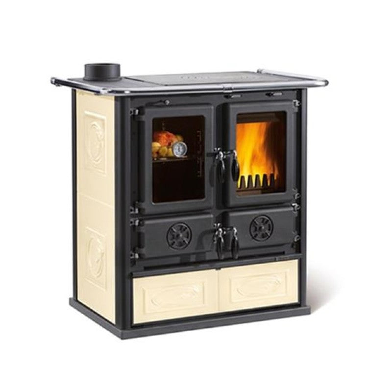 Cuisinière à bois LA NORDICA Rosetta SX.16 Ceramica 7,9 kW – habillage céramique – Image 3