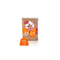 Granulés de bois Pellet Star 100 % épicéa ENplus A1 – palette de 72 sacs de 15 kg (1080 kg)