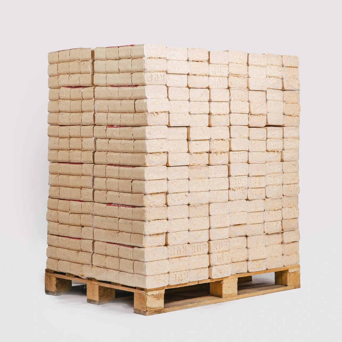 Briquettes bois 100% résineux – Palette de 960kg – Image 1
