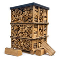 BoisPasCher — Palette 2,7 Stères Feuillus Durs 40cm Économique