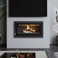 Insert à bois panoramique FIREMATIC Halifax 14,5 kW – bûches 88 cm, 390 m³