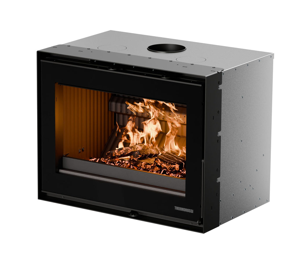 Insert à bois THERMOROSSI Skyline 540 – 7,9 kW pour cheminée, bûches 50 cm – Image 2