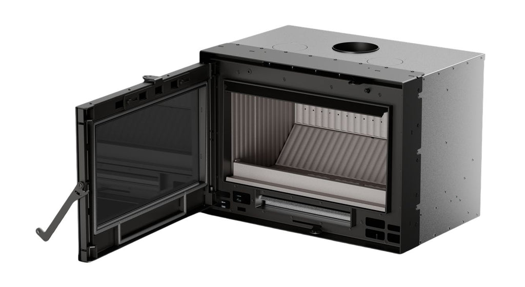Insert à bois THERMOROSSI Skyline 540 – 7,9 kW pour cheminée, bûches 50 cm – Image 4