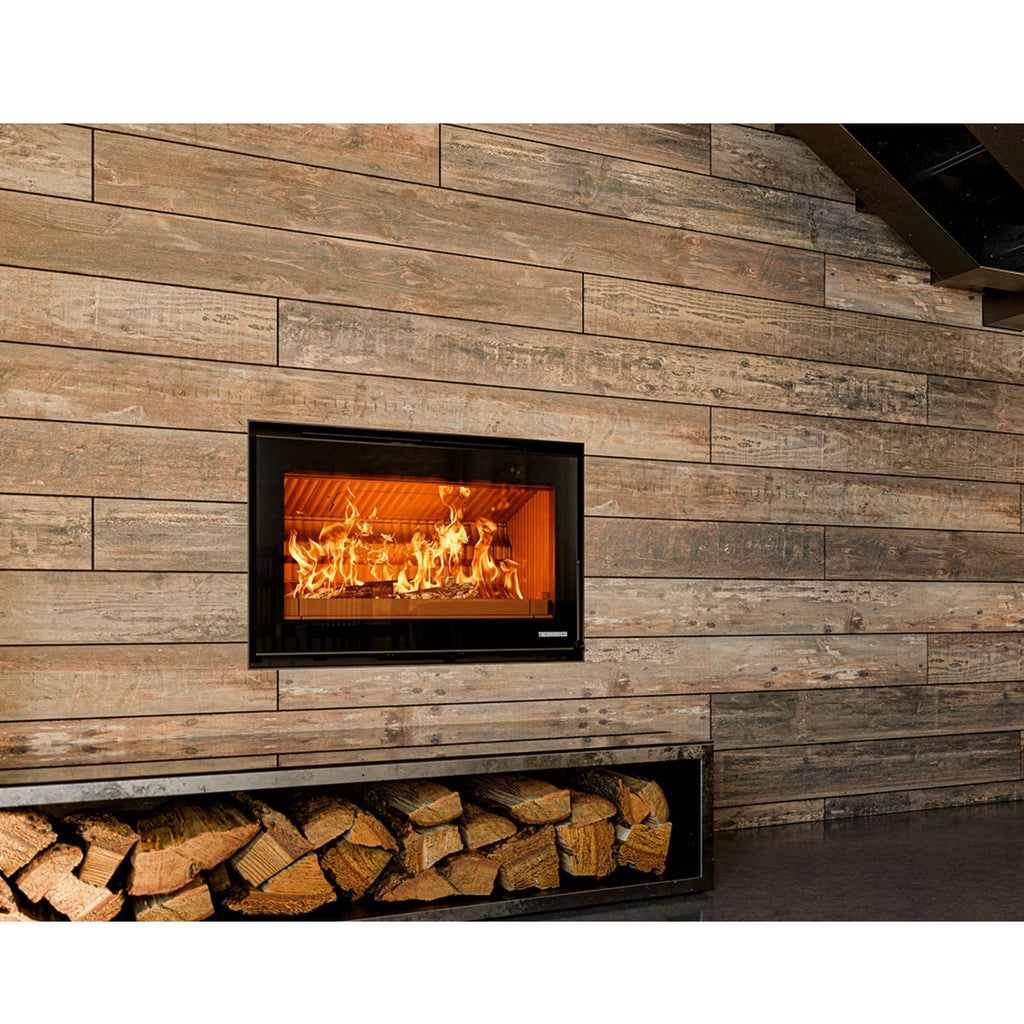 Insert à bois THERMOROSSI Skyline 800 – 7,9 kW silencieux, bûches 60 cm – Image 2