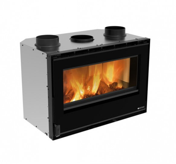 Insert à bois ventilé LA NORDICA Inserto 80 Crystal Evo.16 – 7,4 kW, 212 m³