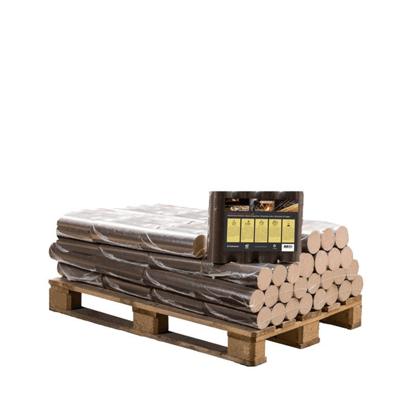 Bûches Densifiées de Jour (Pack de 10 kg - 5 bûches)