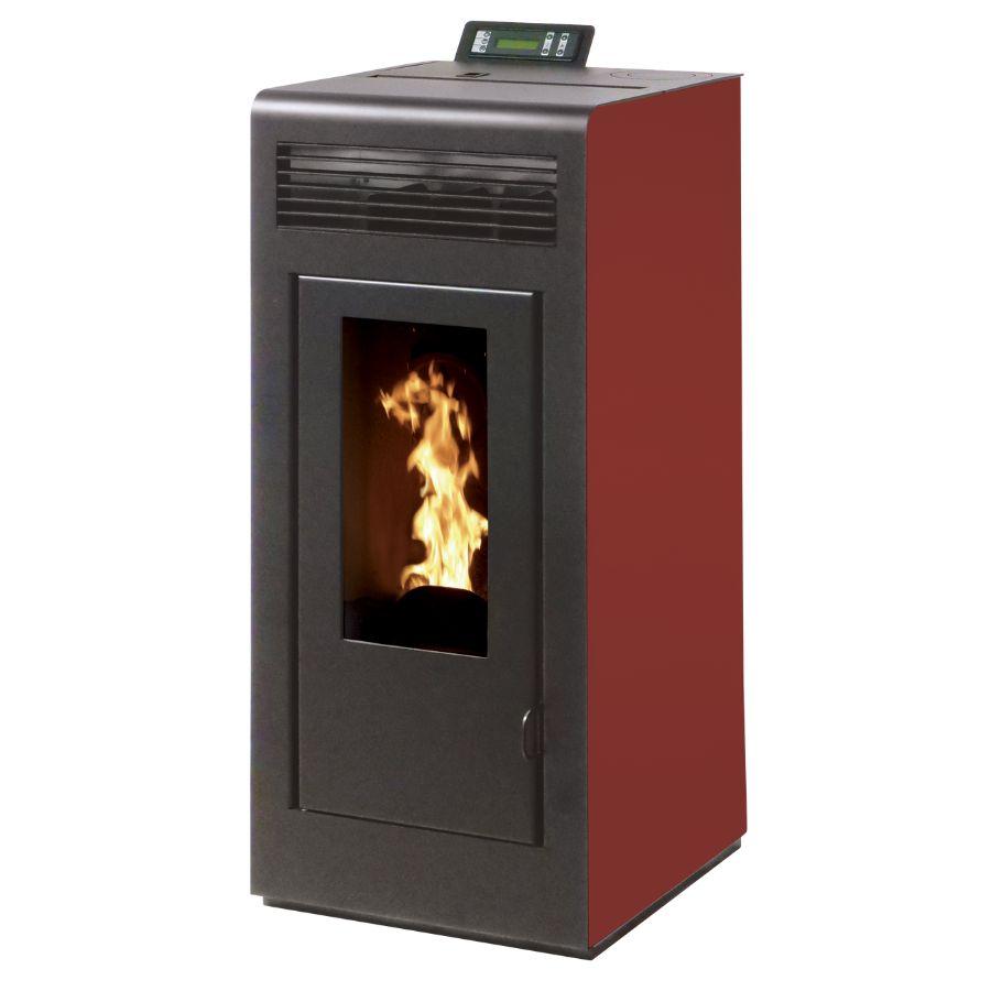 Pack poêle à granulés étanche INTERSTOVES Marina Concentrique 13 kW + kit ventouse – Image 2
