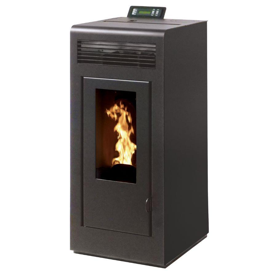 Pack poêle à granulés étanche INTERSTOVES Marina Concentrique 13 kW + kit ventouse – Image 3