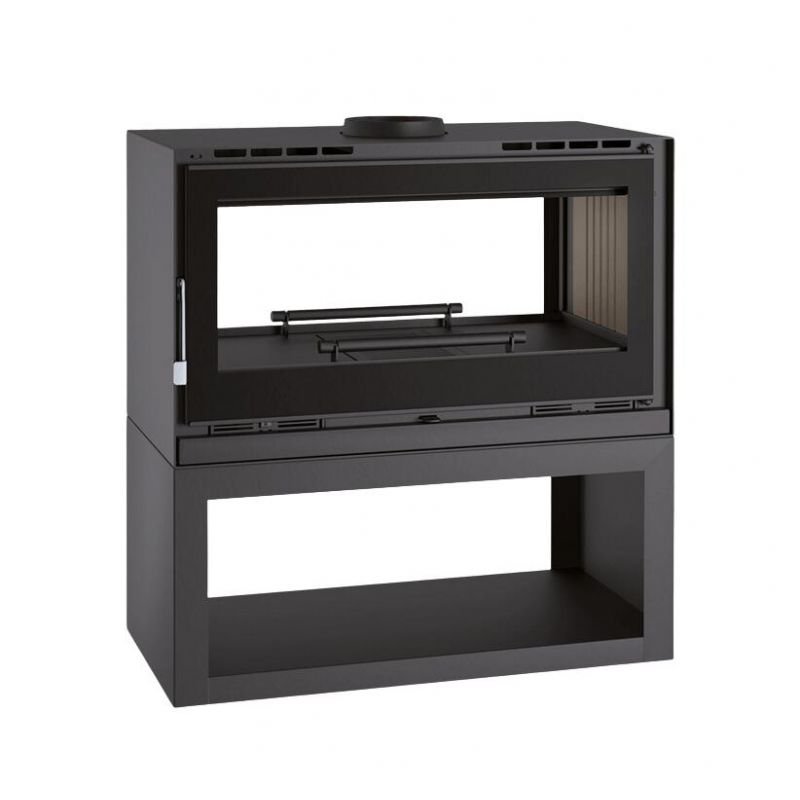 Poêle à bois 2 vitres - FIREMATIC Ottawa - S 12.6 kW – Image 2