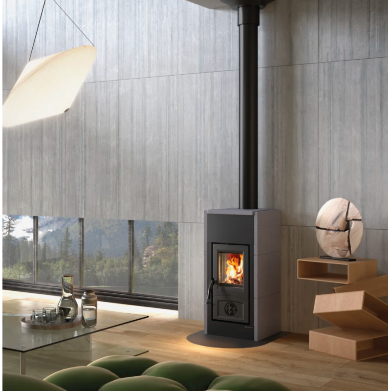 Poêle à bois Asia - 7 Kw
