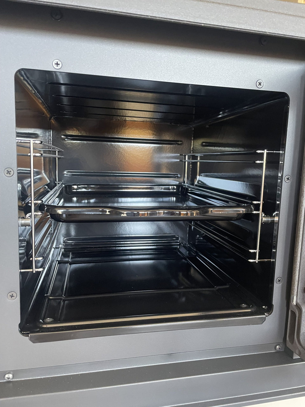 Poêle à bois avec four LA NORDICA Rossella Plus Forno.165 Ceramica 9,4 kW – Image 9