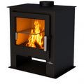 Poêle à bois BRONPI Gijon 9 kW – design moderne, Flamme Verte 7*, EcoDesign 2022