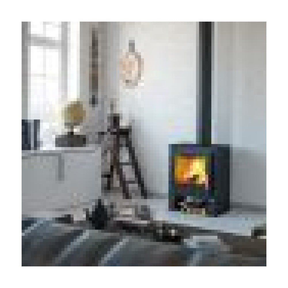 Poêle à bois BRONPI Gijon 9 kW – design moderne, Flamme Verte 7*, EcoDesign 2022 – Image 3