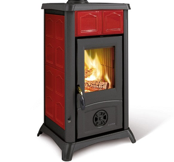 Poêle à bois en faïence LA NORDICA Gemma Lean Ceramica 6 kW – puissance modulable – Image 3