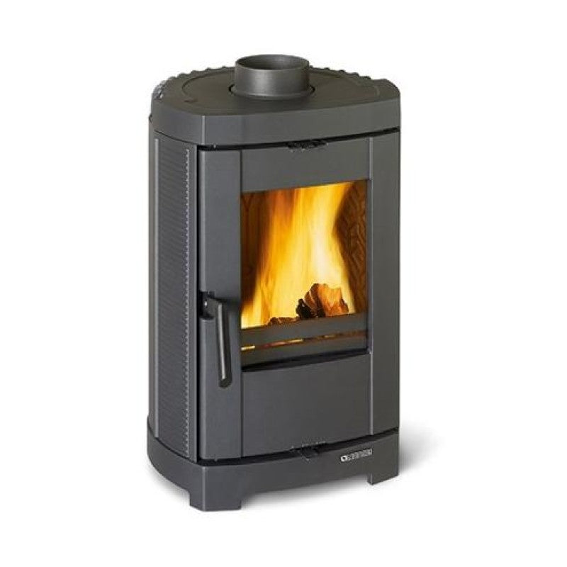 Poêle à bois en fonte LA NORDICA Brigitta.16 – 4,7 kW compact, Flamme Verte 7* – Image 2