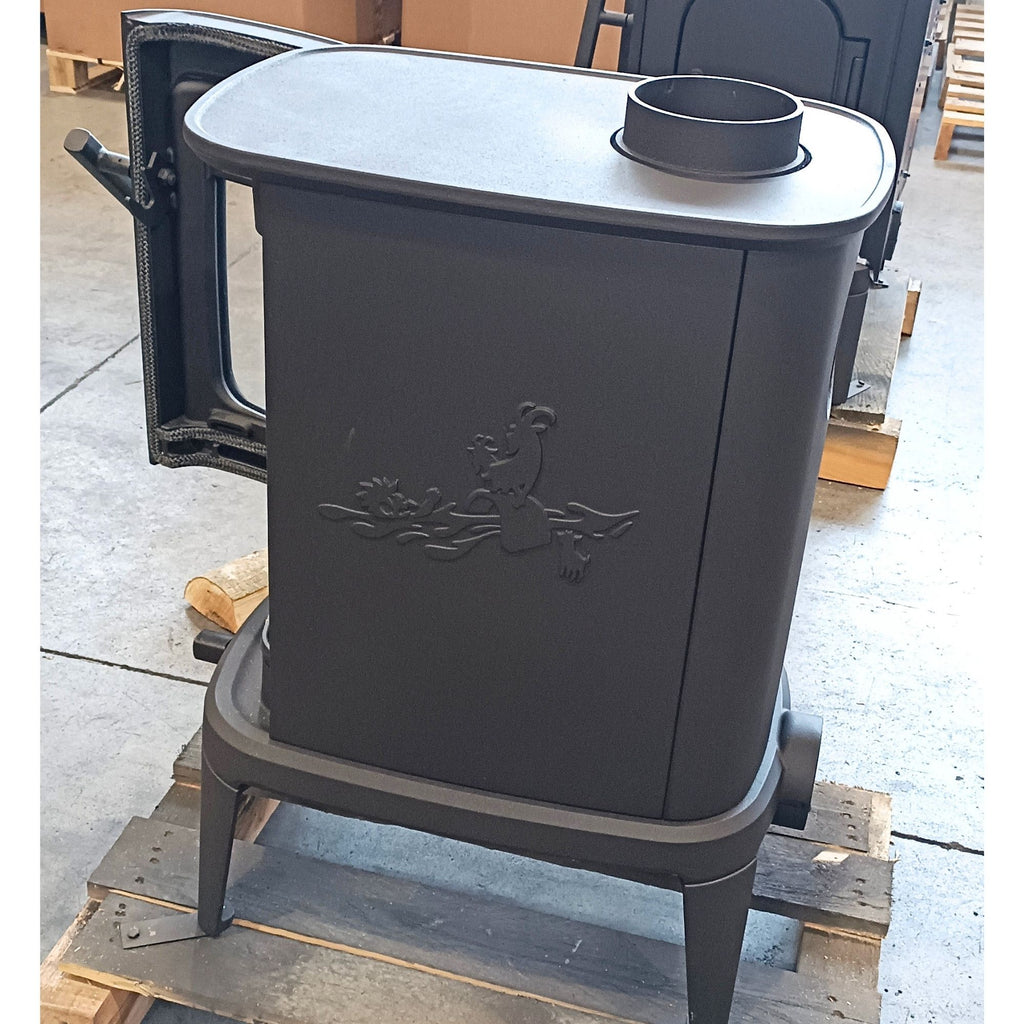 Poêle à bois en fonte DOVRE Saga 101 7,5 kW – design intemporel, EcoDesign 2022 – Image 12