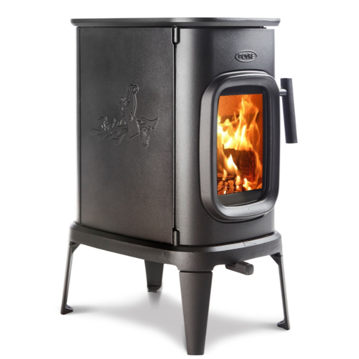 Poêle à bois en fonte DOVRE Saga 101 7,5 kW – design intemporel, EcoDesign 2022 – Image 2