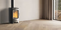 Poêle à bois en fonte SUPRA André 5,9 kW – compact, Flamme Verte 7*