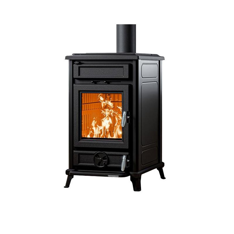 Poêle à bois en fonte THERMOROSSI Filò Evo 10,8 kW – grandes pièces, EcoDesign 2022