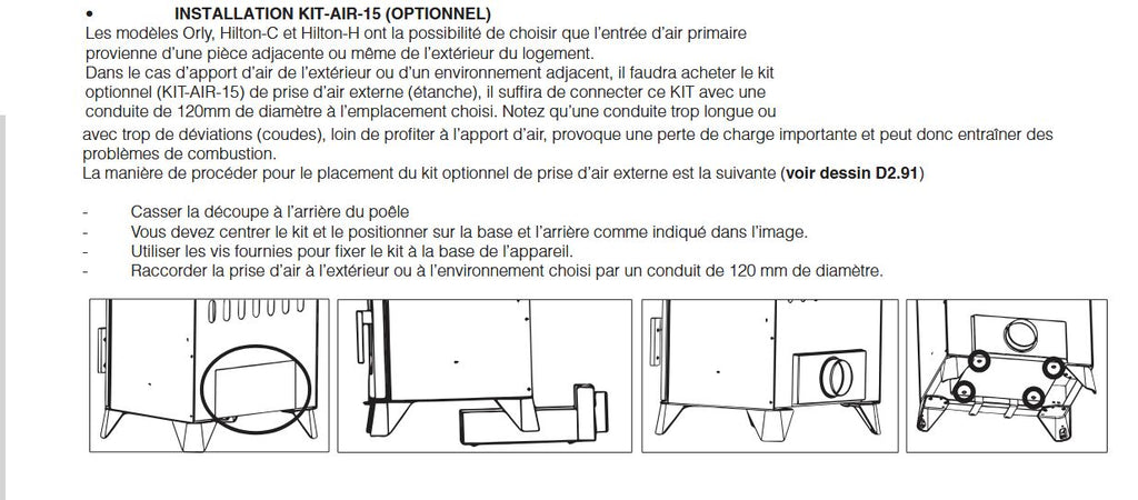 Poêle à bois avec four BRONPI Hilton-H 14 kW – chauffage et cuisson, EcoDesign 2022 – Image 9