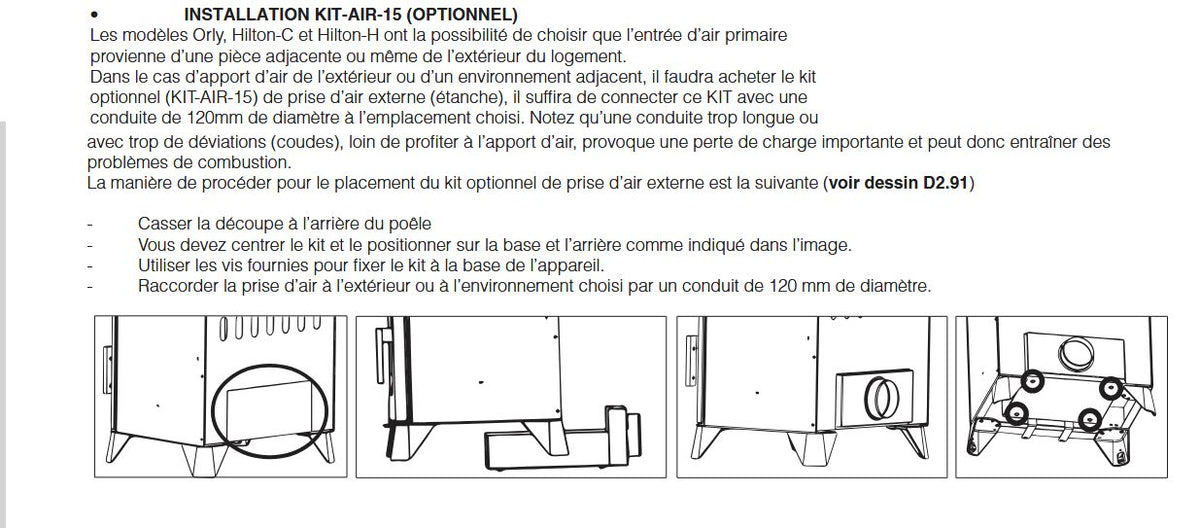 Poêle à bois avec four BRONPI Hilton-H 14 kW – chauffage et cuisson, EcoDesign 2022 – Image 9