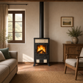 Poêle à bois Rossella R1 Ceramica - 9 Kw
