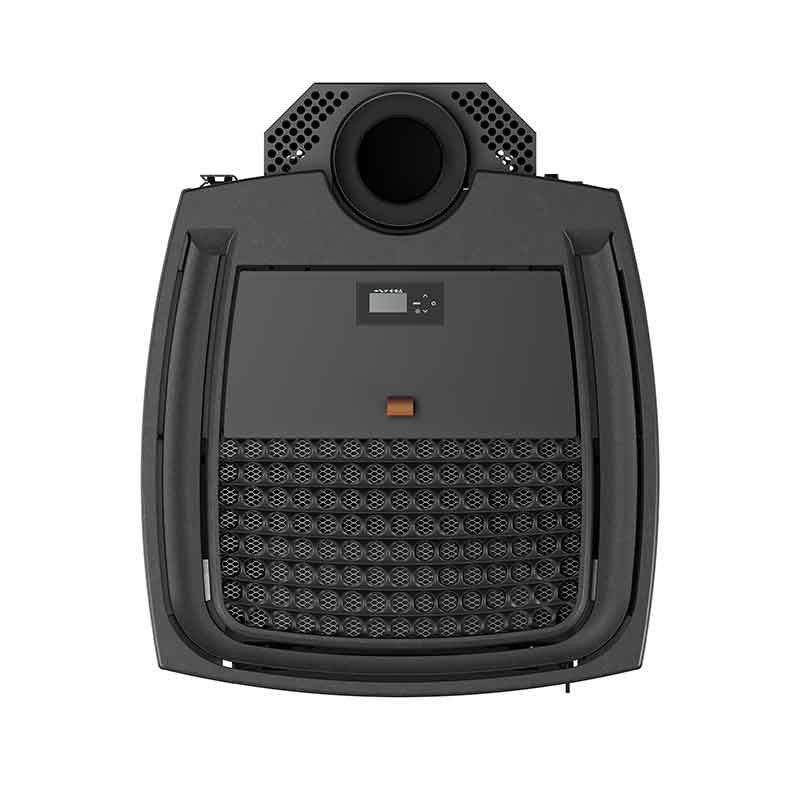 Poêle à granulés étanche (sortie dessus concentrique) Cristallo Silenzio Up - 9,2 Kw