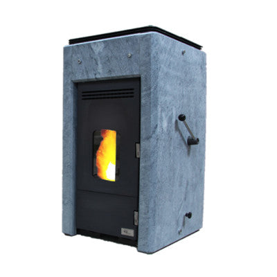Poêle à granulés sans électricité en Pierre Ollaire : TIGNES