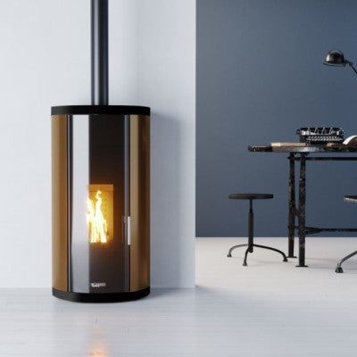 Poêle à granulés sans électricité étanche SOFIA SN Bronze