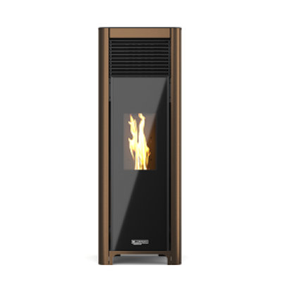 Poêle à granulés sans électricité LYDIA 10 Bronze