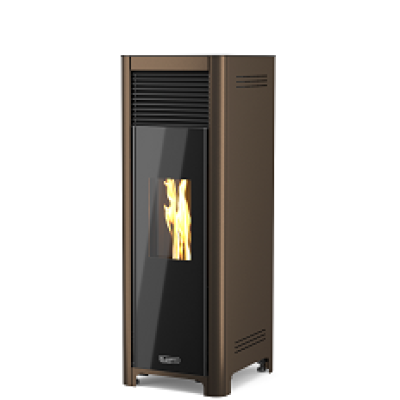 Poêle à granulés sans électricité LYDIA 10 Bronze