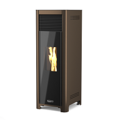 Poêle à granulés sans électricité LYDIA 7 Bronze