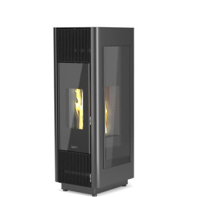 Poêle à granulés sans électricité PHENIX 10 Noir