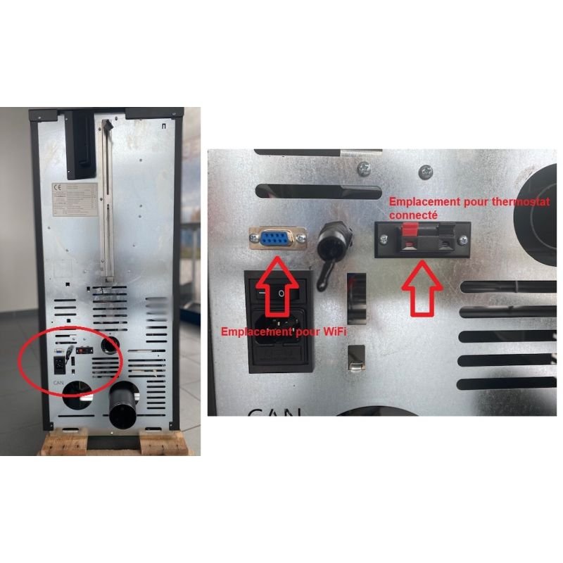 Poêle à granulés étanche - FIREMATIC C12 11.6 kW – Image 6